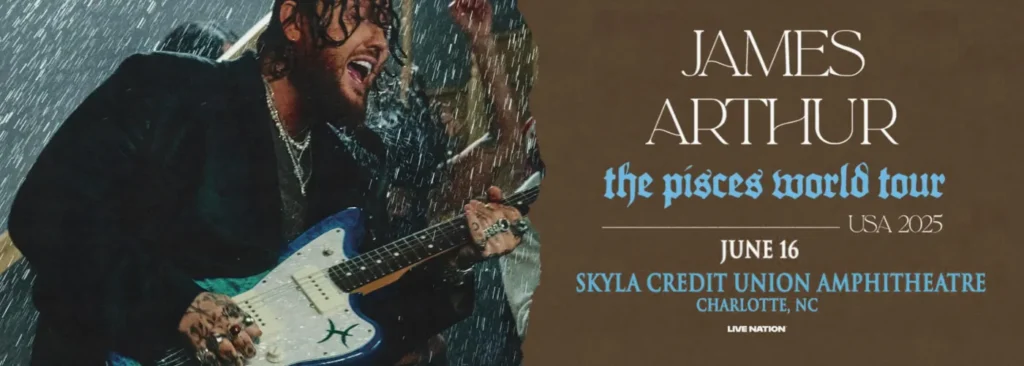 James Arthur at Skyla Credit Union Amphitheatre