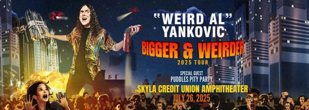 Weird Al Yankovic & Puddles Pity Party at Skyla Credit Union Amphitheatre