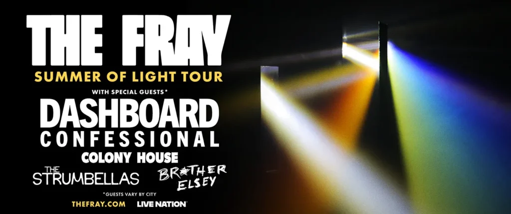 The Fray & Dashboard Confessional at Skyla Credit Union Amphitheatre